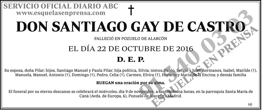 Santiago Gay de Castro